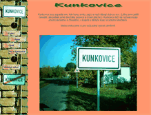 Tablet Screenshot of kunkovice.magick.cz